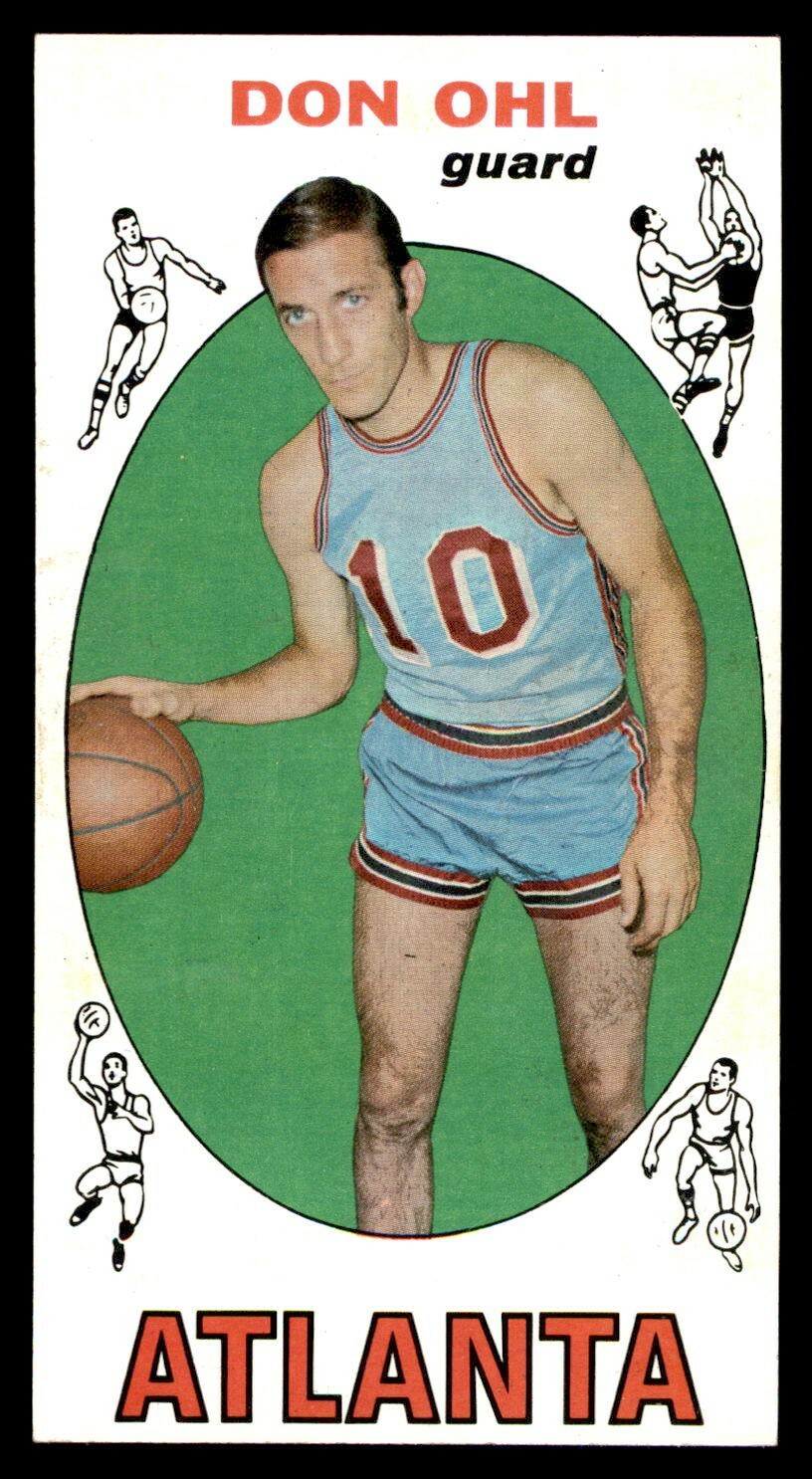 1969 Topps Basketball #77 Don Ohl NM