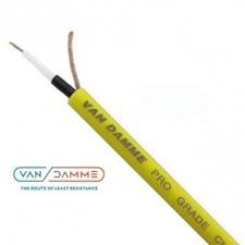 Van Damme Pro Grade Classic XKE Instrument Cable, Price Per Meter , 9 Colours