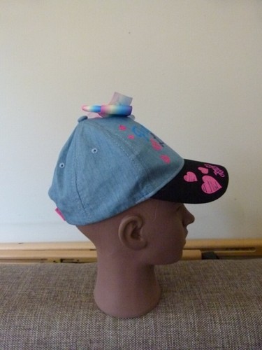 JOJO SIWA Nickelodeon Arco Iris Arco Sombrero Gorra Niñas Pequeñas Azul/Negro Sombrero para el Sol - Imagen 5 de 12