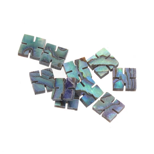 Musiclily Pro 10Pcs 6mm Paua Abalone Shell Diamond Guitar Fretboard Inlay Dots