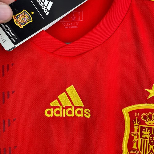 Camiseta de fútbol local Adidas España 2018 para hombre talla S - Imagen 3 de 14