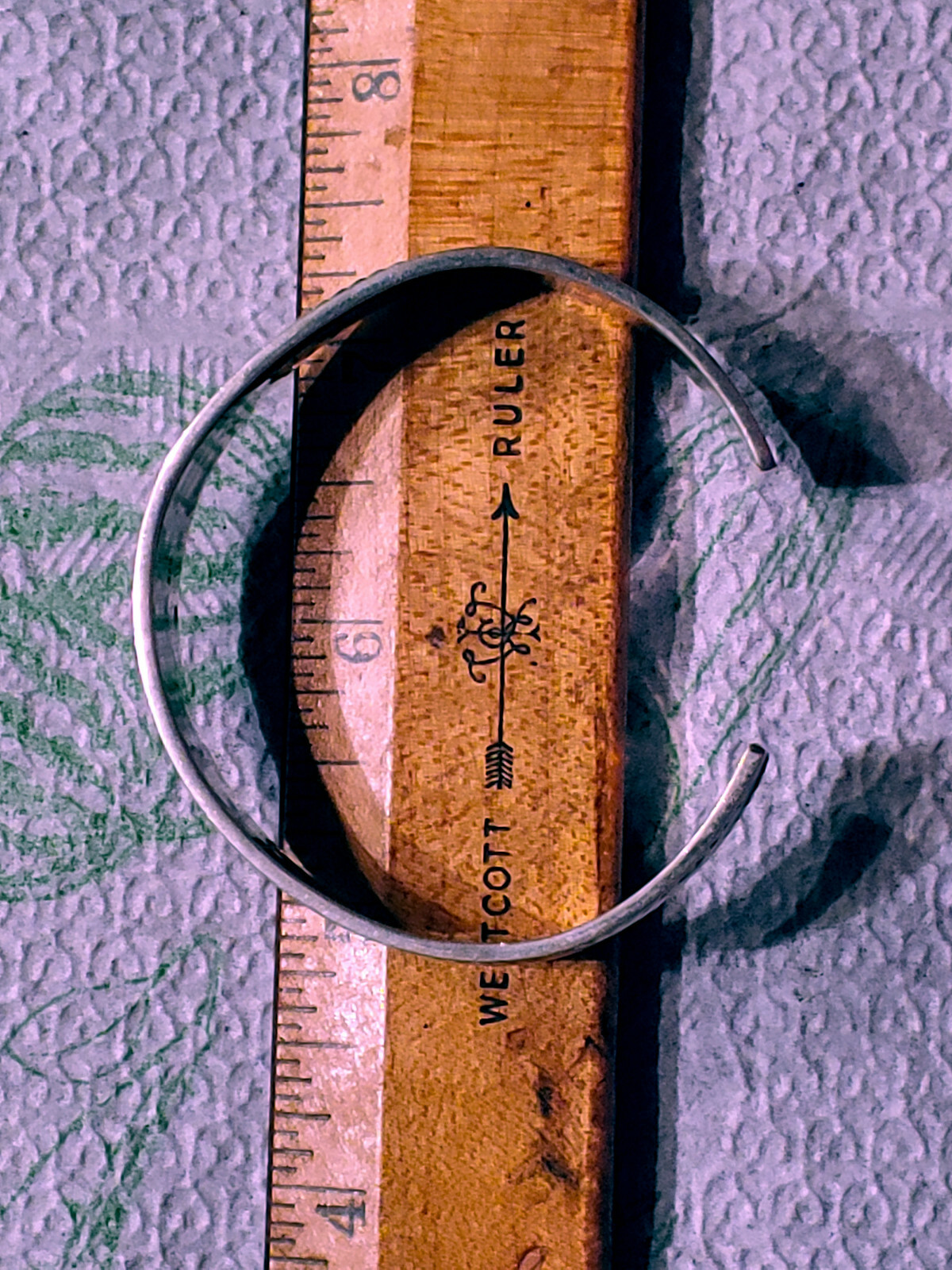 Sterling Silver Wheat Patterned Twisted Wire Text… - image 7