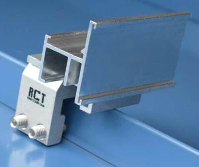 Aluminum Clamp-On Snow Guards for Standing Seam Metal Roofs (10 Pieces) 