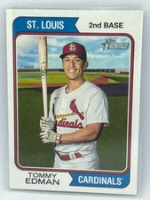 Tommy Edman 2023 Topps Heritage Baseball # 132