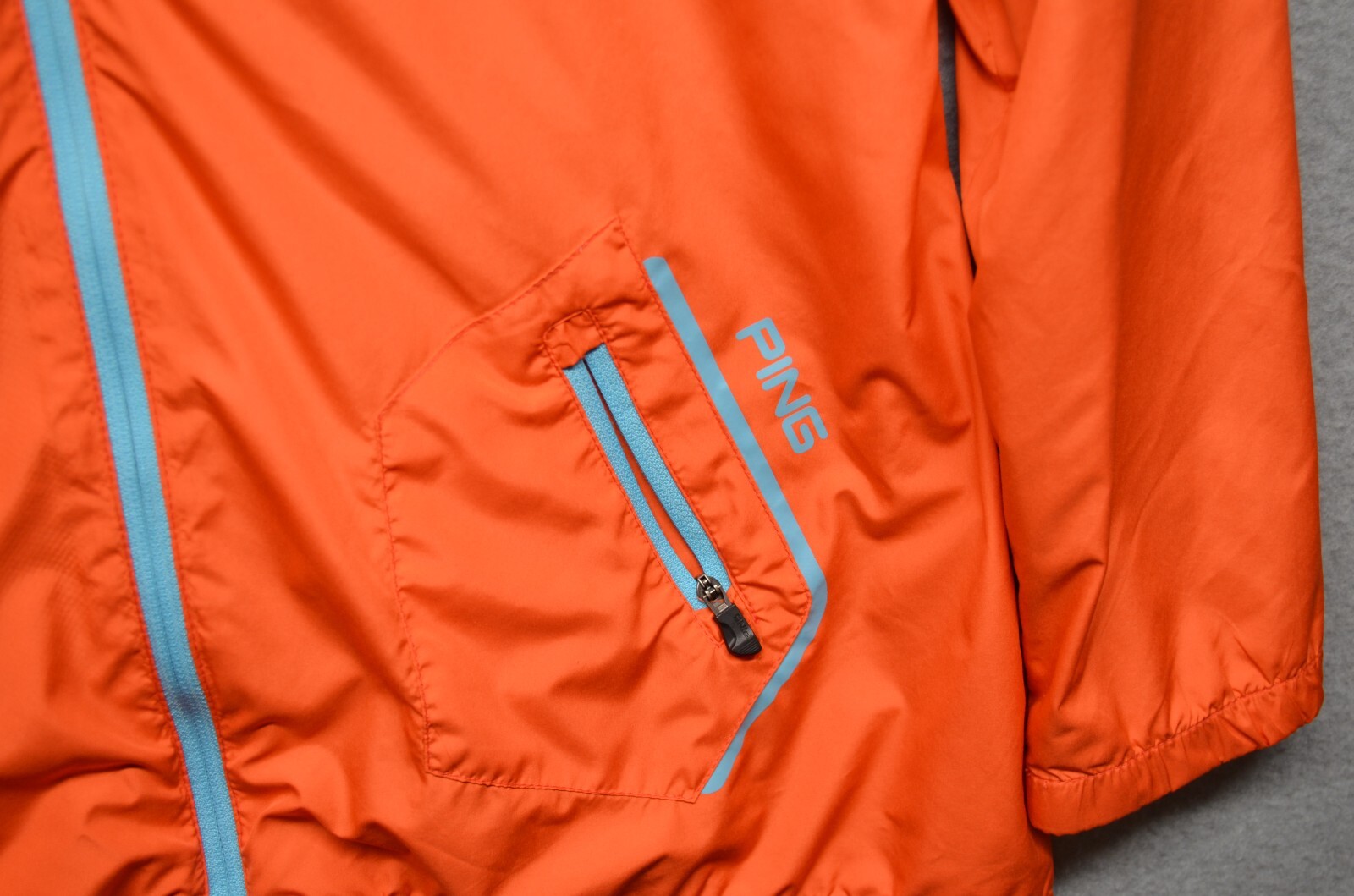 Ping Lightweight Golf Jacket Full Zip Sensorwarm … - image 8