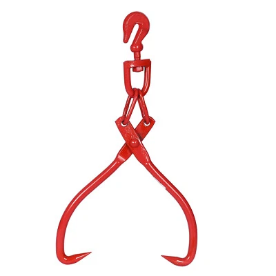 XPOtool Forstzange 508mm Rückezange 1000kg Holzzange Verladezange Schleppzange