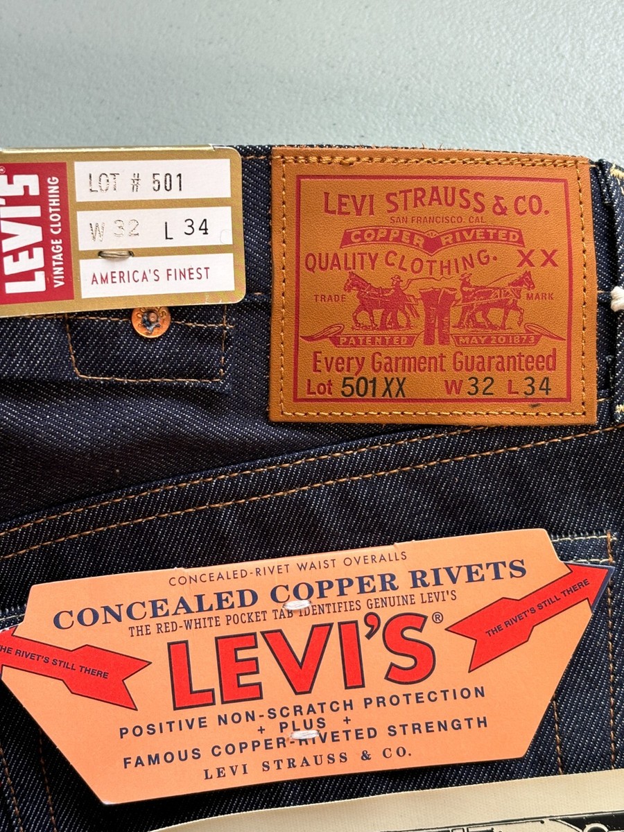 LVC 501xx 1937年モデル W34 Levi's VINTAGE CLOTHING LEVI'S (LVC) リーバイス ヴィンテージ