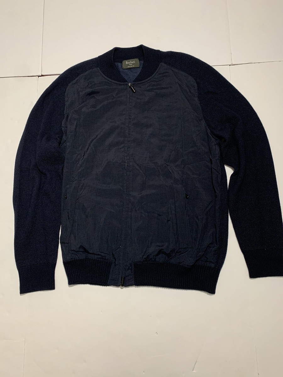 Berluti Cashmere Wool Bomber Jacket 18AW