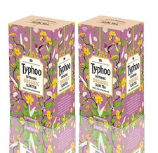 Typhoo Detoxing Organic Slim Tea - 40 envelope bags  2 Packs of 20 bags 