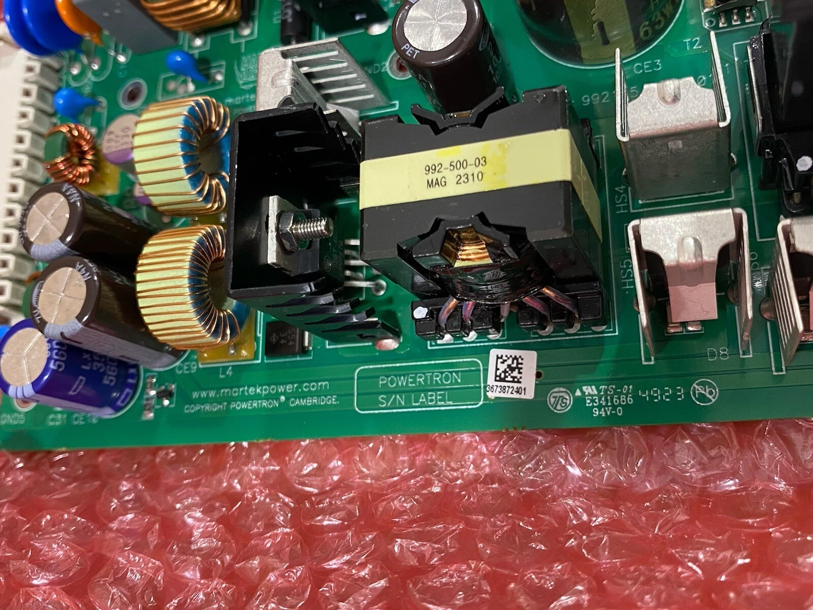 Martek Power Powertron Cambridge PCB Board 992155 Issue 01 Multiple Available 2