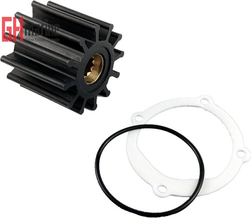 Impulsor de bomba de agua flexible motor Indmar 250, 285, 285R11 interior marino NUEVO - Imagen 3 de 7