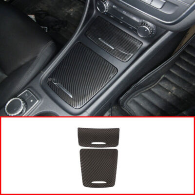 Car Center Storage Box Ashtray Trim Decorat Case For Benz CLA GLA  A-Class 14-17