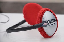 SONY MDR-G82 Earpad Repair  Protection mimimamo Headphone Cover L Red