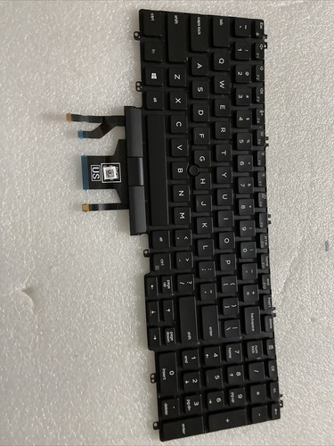 Teclado retroiluminado inglés Dell Latitude 5500 5501 5510 5511 MMH7V 0MMH7V Kb7 - Imagen 7 de 12