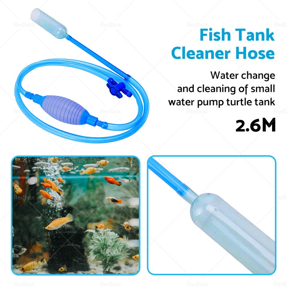 Siphon Hose Large Aquarium Fish Tank Gravel Cleaner Syphon Vacuum Water