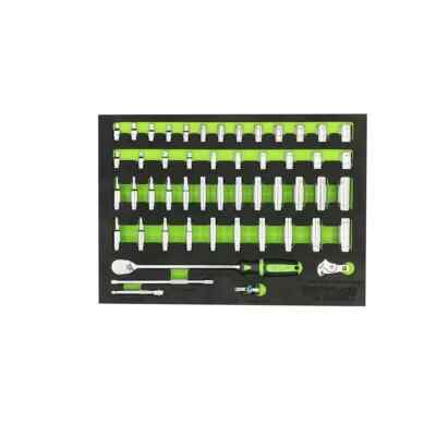 VIM Tools SMS400 51 Piece 1/4'' Drive Socket Master Set