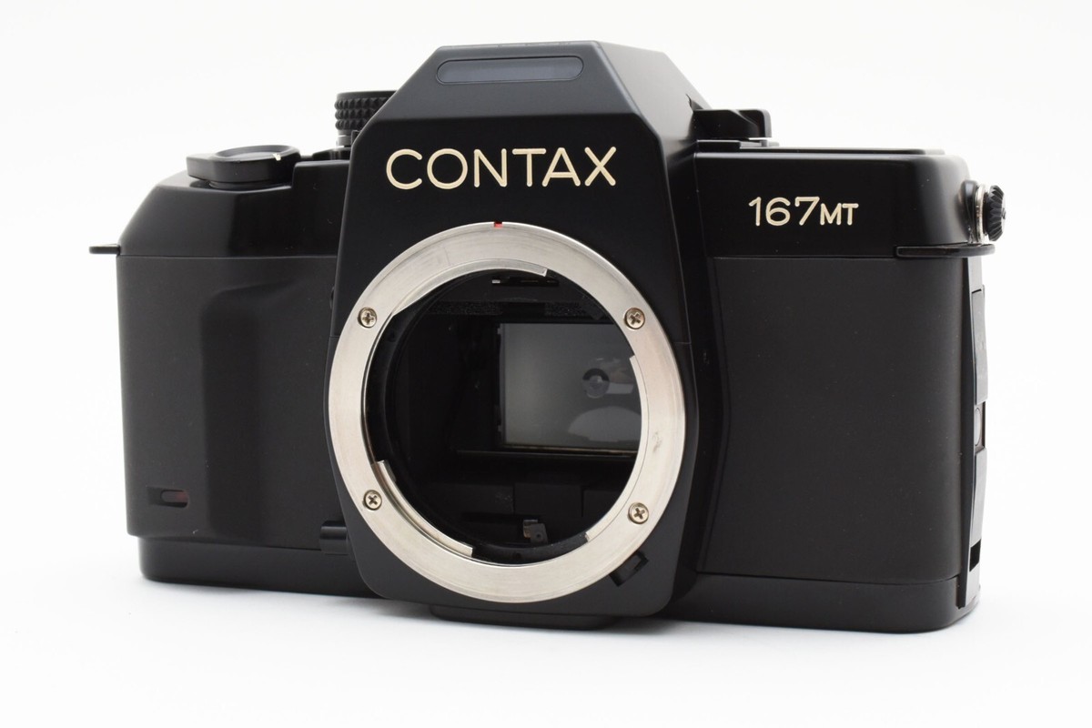 コンタックス　１６７MT NEAR MINT] Contax 167MT 35mm SLR Film Camera Body Black From