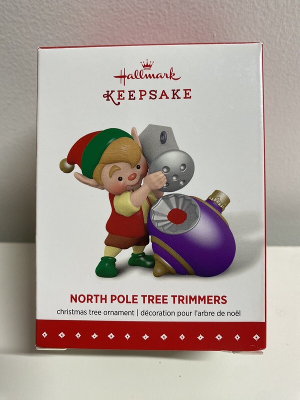 2015 Hallmark Keepsake North Pole Tree Trimmers - 3rd in Series- NEW- READ