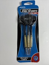 Halex Competition 1000 Steel Tip Darts 18 Grams Poly Flights  Shafts Set Of 3