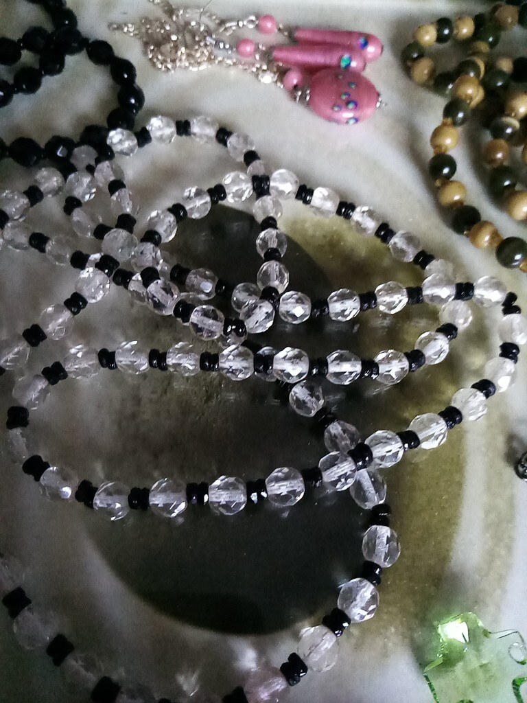 Vintage Glass Bead Necklaces Job Lot Wear And Restring. eBay