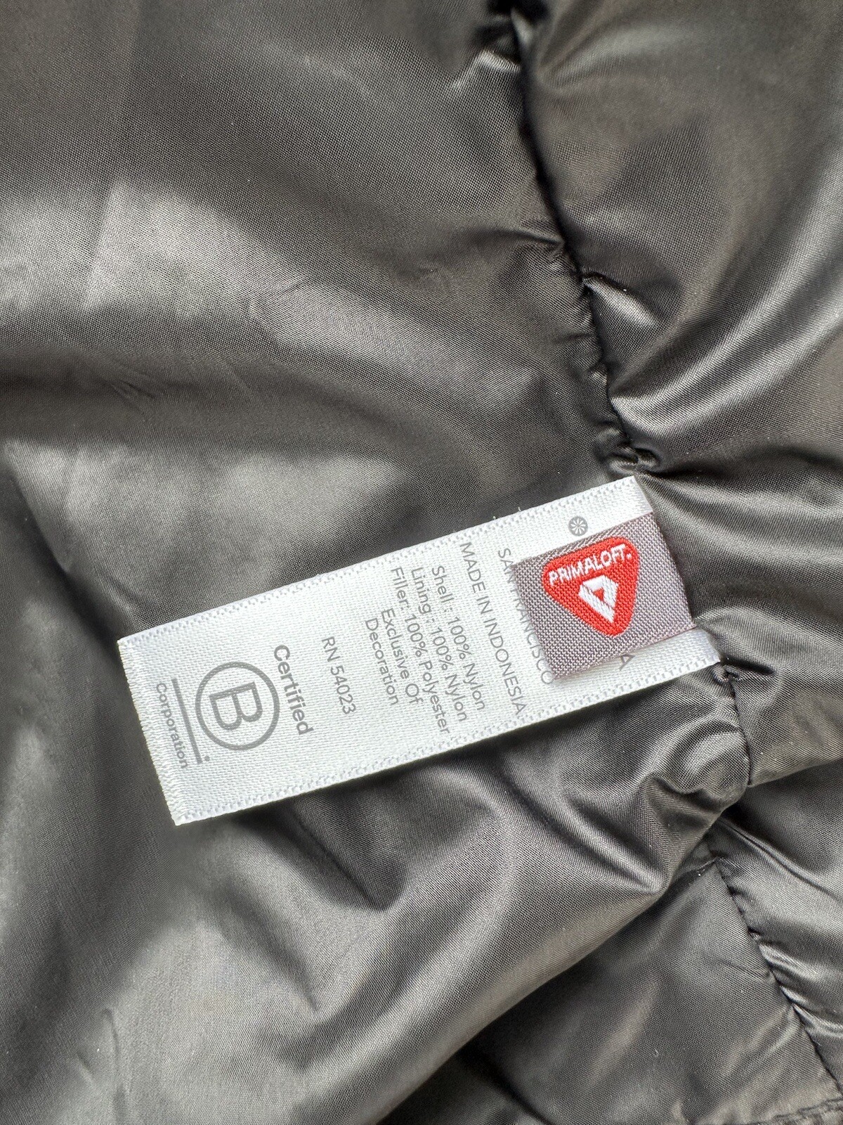 Athleta Summit Primaloft Shell Black Jacket Down … - image 11