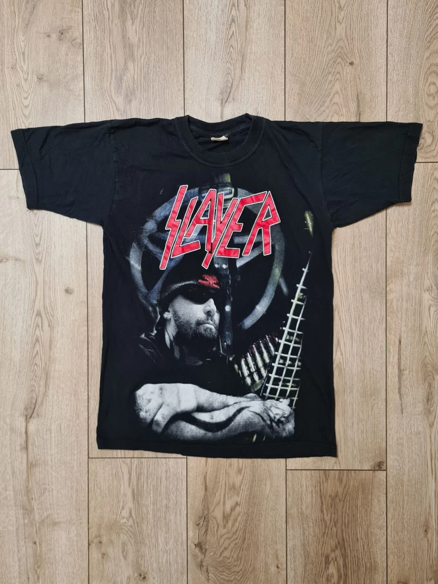SLAYER VINTAGE SHIRT 2005 SHIRT BLACK Y2K SHIRT szS RETRO RARE SHIRT BLACK