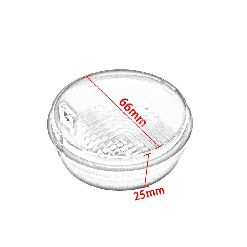 Cubierta de lente de luz de señal de giro de 4 piezas para Honda Shadow Spirit 750 1300 VT750 VT1300 Foto 2 de 4
