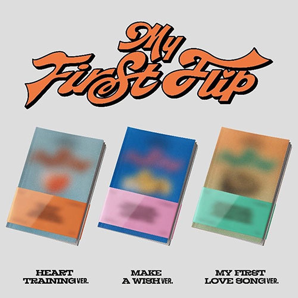 KICKFLIP [MY FIRST FLIP] 3rd Mini Album CD+Photo Book+Sticker+3