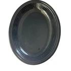 Fiesta Homer Laughlin replacement Oval serving plate Slate 12x6"