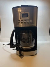 Cuisinart 14 Cup Programmable Coffee Maker Automatic Brewer Stainless Steel