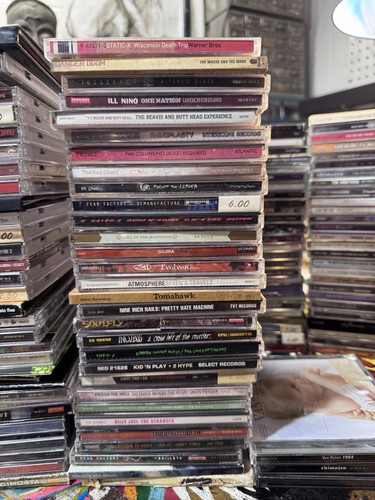 Huge CD Lot Lifetime Collection 330 CDs Metal, Hardcore, Grunge, Underground Rap - Picture 5 of 24
