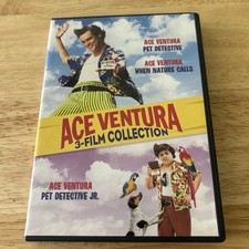 Ace Ventura 1 & 2 & 3 - 3 Film Collection (DVD, 2011, 2-Disc Set)  Jim Carrey