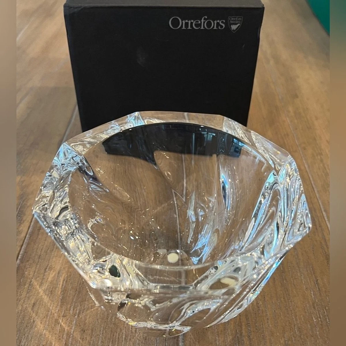 Orrefors Polaris Small Bowl by Martti Rytkönen - Lady Mary Beth