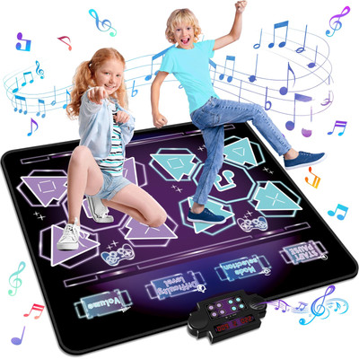 Toys Double Dance Mat for Kids, Boys & Girls Toys Ages 3 4 5 6 7 8+ Year Old ...