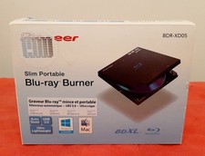 Open box -Never Used-PIONEER BDR-XD05 Slim External Blu Ray Recorder/Burner-USB3