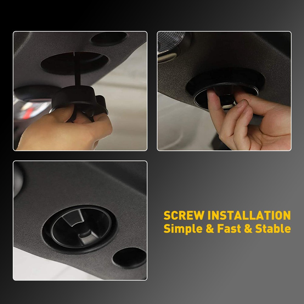 For 07-18 Jeep Wrangler Hardtop JK Freedom TargaTop Mounting Tab Screw Set of 2 thumbnail 7