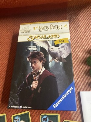 Sagaland, Harry Potter, Board Game, Retro, Vintage, Original. Used