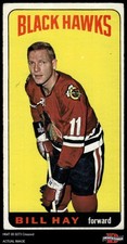 1964 Topps #7 Bill 'Red' Hay Blackhawks 3 - VG