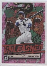 2021 Panini Donruss Unleashed Pink Fireworks Sammy Sosa #UNL18 9bp