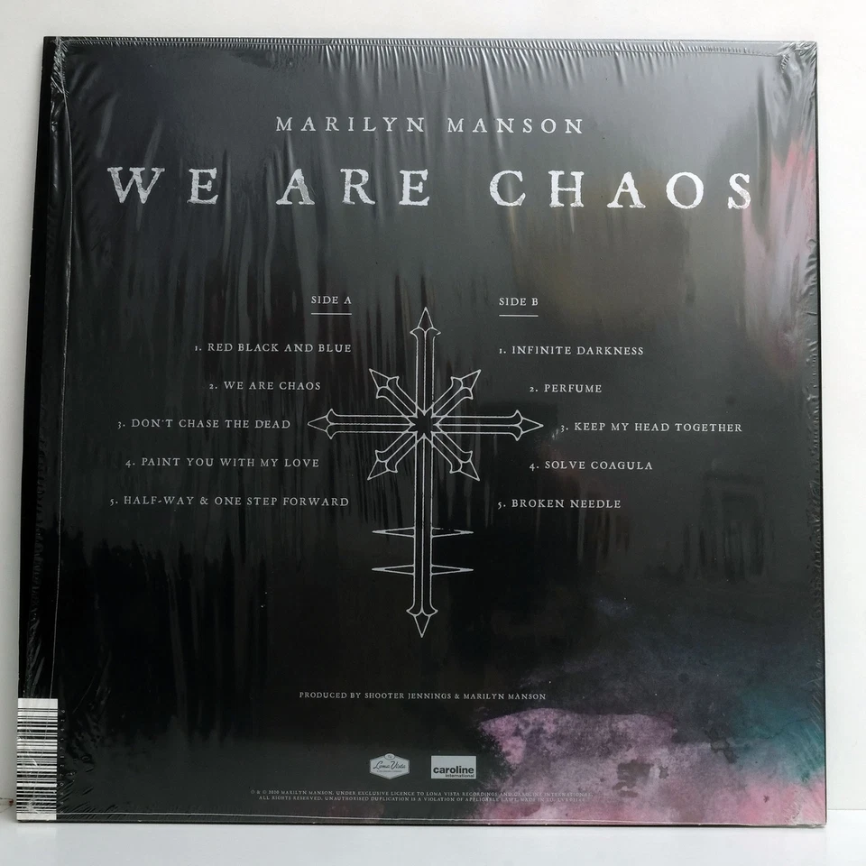 Marilyn Manson        We are Chaos       OIS      Insert      NM # C - Bild 2 von 2