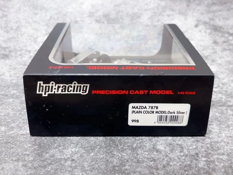 Minicar Hpi Racing MAZDA 787B color liso 1/43 plata usado de Japón Foto 3 de 3