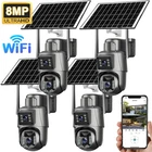 Camaras De Seguridad Para Exterior Solar WIFI Inalambrica Con Vision Nocturna HD