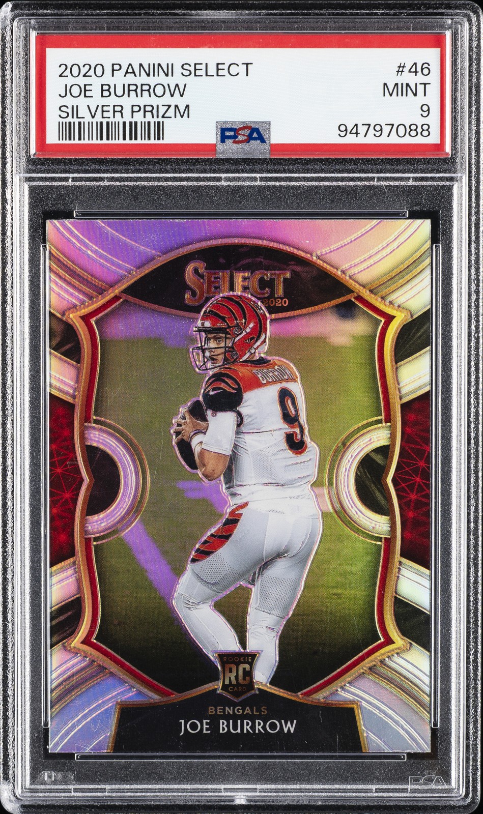 Joe Burrow Silver Prizm #46