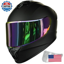 Auboa Motorcycle Helmets For Adult Men Women Full Face Lightweight Street Bike