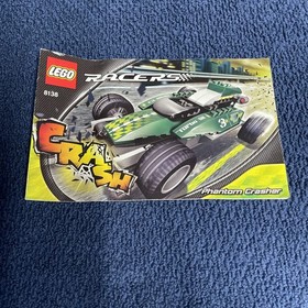 LEGO Racers 8138 Phantom Crasher 100% Complete W/Instructions & New Stickers