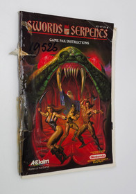 Swords And Serpents Nintendo NES