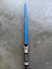 Star Wars Blue Lightsaber Telescoping Toy vintage 2002 Hasbro Non Electronic