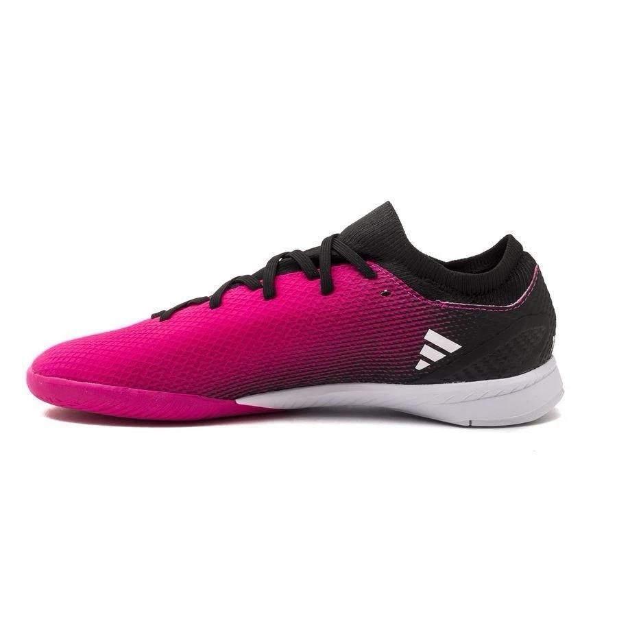 Adidas Speedportal Indoor Junior Kids Soccer Shoe Cleat Pink Shoe Footwear #063 - Image 3 of 4