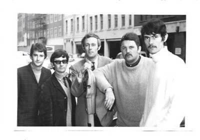 C1025/ Nite People UK Rockgruppe Foto 16,5 x 11 cm 1967