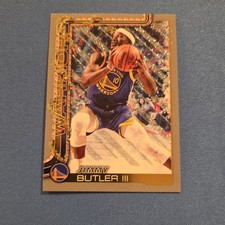 2025-26 Topps Holiday Jimmy Butler III H107 Golden State Warriors Silver Glitter